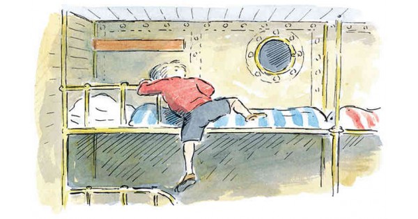 Edward Ardizzone - Bunk-bed at Sea