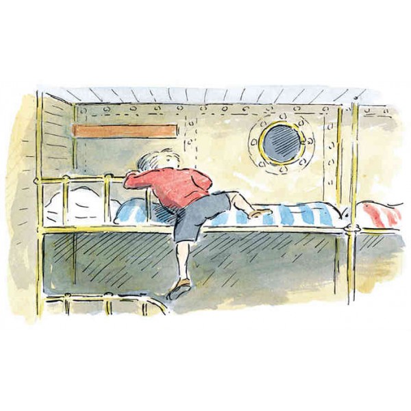 Edward Ardizzone  - Bunk-bed at Sea