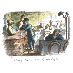 Edward Ardizzone  - Dining Room at the Spread Eagle Edward Ardizzone  - Dining Room at the Spread Eagle