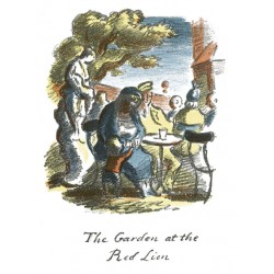 Edward Ardizzone  - Garden at the Red Lion Edward Ardizzone  - Garden at the Red Lion