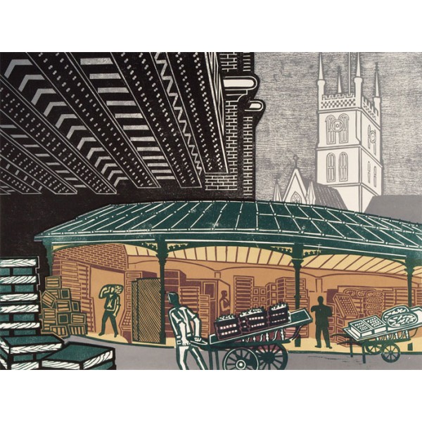 Edward Bawden - Borough Market