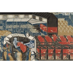 Edward Bawden - Cattle Market Braintree Edward Bawden - Cattle Market Braintree