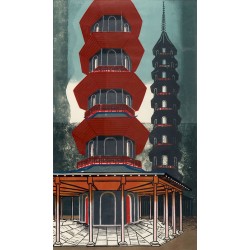 Edward Bawden - The Pagoda at Kew Edward Bawden - The Pagoda at Kew