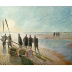 Eric Ravilious - Dangerous Work at Low Tide