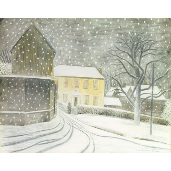 Eric Ravilious - Halstead in the Snow 