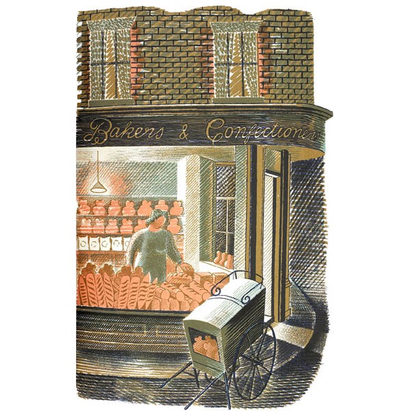 Eric Ravilious - Baker and Confectioner