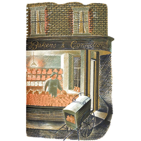 Eric Ravilious - Baker and Confectioner