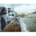Eric Ravilious - Leaving Scapa Flow