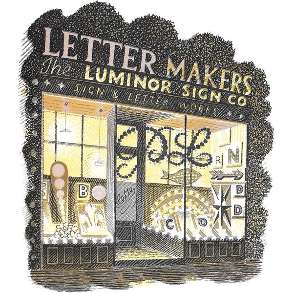 Eric Ravilious - Letter Maker 