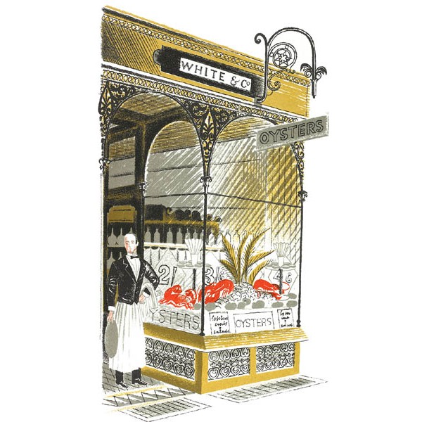 Eric Ravilious - Oyster Bar