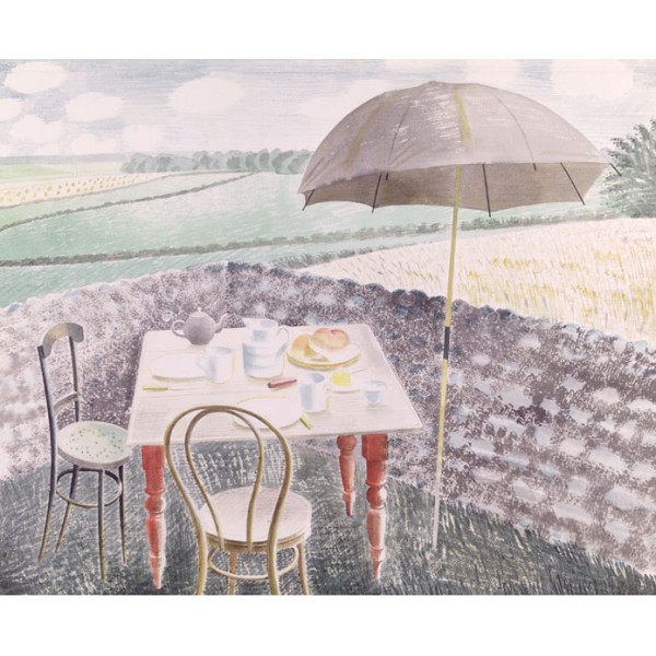 Eric Ravilious - Tea at Furlongs