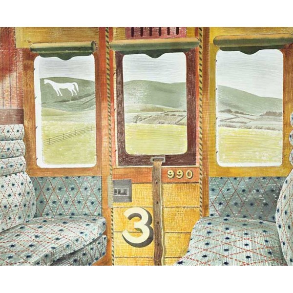 Eric Ravilious - Train Landscape
