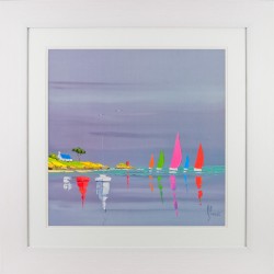 Frederic Flanet - Sea Of Sails I Framed Print 