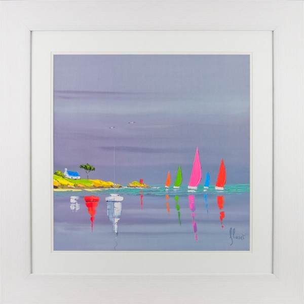 Frederic Flanet - Sea Of Sails I Framed Print 