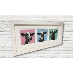 New Gina Hawkshaw Triptych - Three's Company - Limited Edition