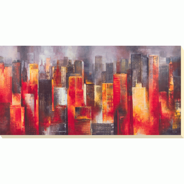 George Generali - Metropolis Vista I Canvas Print 