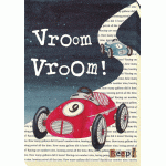 Helena Corbett - Nursery Rhymes - Vroom Vroom Canvas Print 