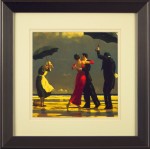 Jack Vettriano - Singing Butler (Miniature) Framed
