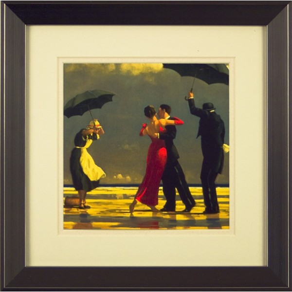 Jack Vettriano - Singing Butler (Miniature) Framed