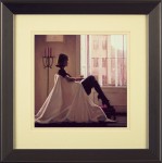 Jack Vettriano - In Thoughts of You (Miniature) Framed