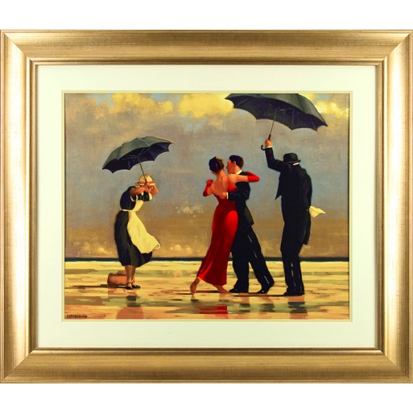 Jack Vettriano - Singing Butler (Large) Framed 