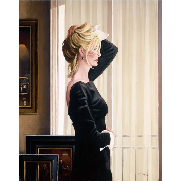 Jack Vettriano - Black on Blonde