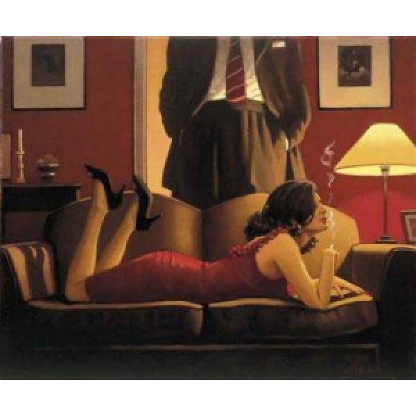 Jack Vettriano - Parlour of Temptation - (Very Rare, Just 1 Available)
