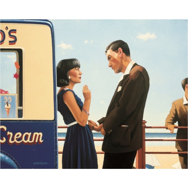 Jack Vettriano - The Lying Game