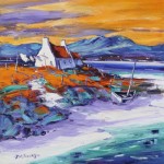 Jean Feeney - Evening on the Shore, Loch Ewe (Small)