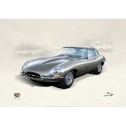 John Francis  - Jaguar E-Type Series 1 1961 Fixed Head Coupe 
