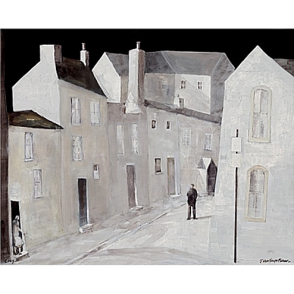 John Knapp-Fisher - Figure in the Street