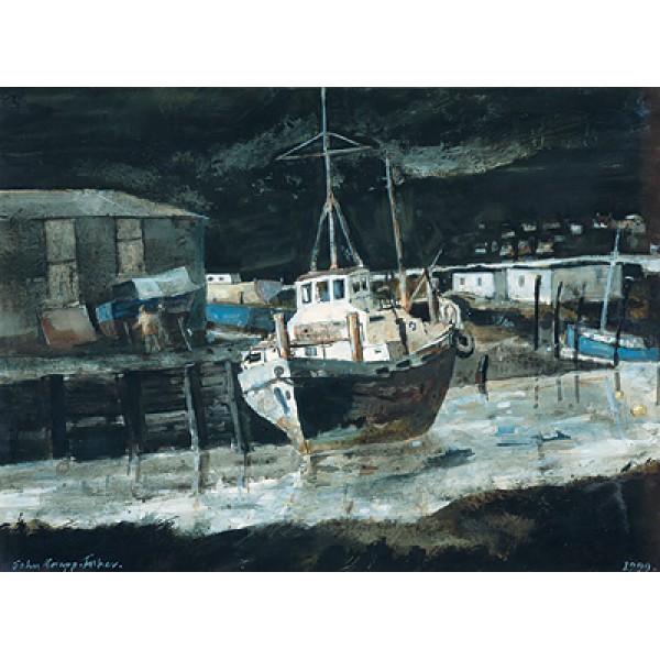 John Knapp-Fisher - Boatyard - Borth