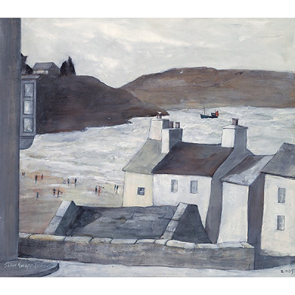 John Knapp-Fisher - Tenby with North Beach