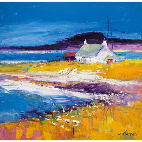 John Lowrie Morrison - Beached Boats, Isle of Harris