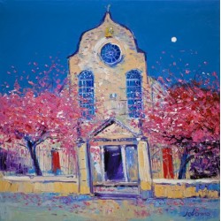 John Lowrie Morrison - Spring Blossom, Canongate Kirk, Edinburgh (Large)