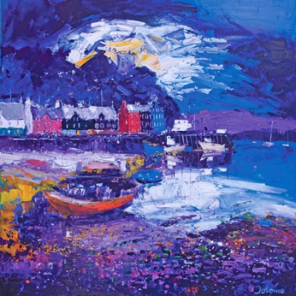 John Lowrie Morrison - Stormy Evening, Tobermory, Isle of Mull