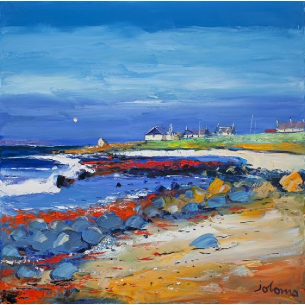 John Lowrie Morrison - The Red Rocks at Chleit Kirk, Kintyre (Large)