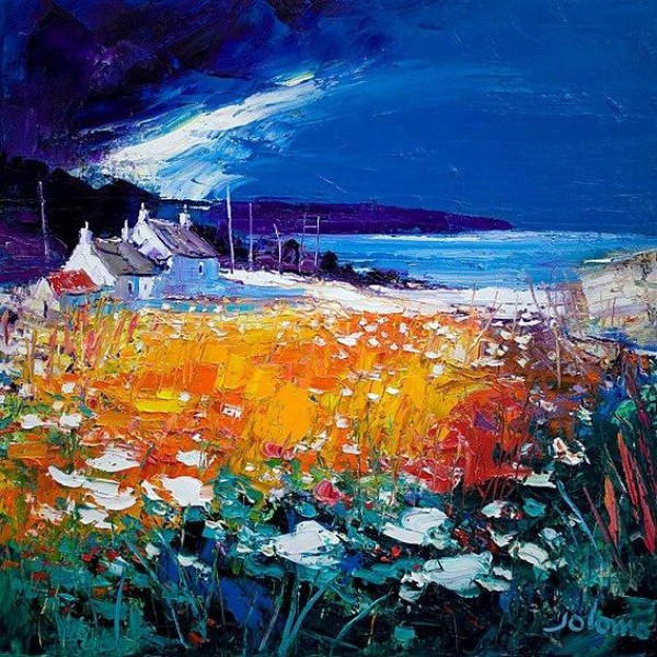 John Lowrie Morrison - Autumn Light Westport Kintyre (Large)