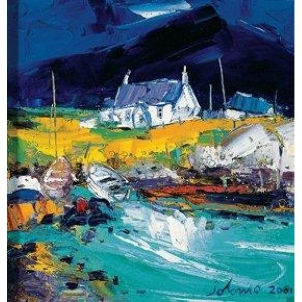 John Lowrie Morrison - Boats, Portquairk Ardnamurchan (Large)