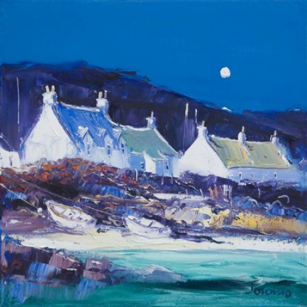 John Lowrie Morrison - Moon Over the Village, Iona