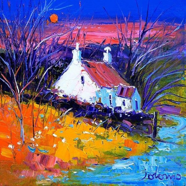 John Lowrie Morrison - Winter at Taynish Knapdale (Large)