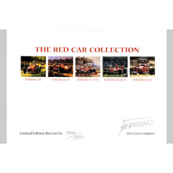 Juan Carlos Ferrigno - The Red Car Collection Writing Car Set