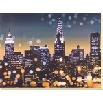 Kate Carrigan - New York Lights I Canvas Print 