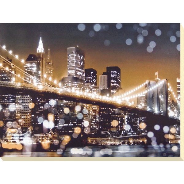 Kate Carrigan - New York Lights II Canvas Print 