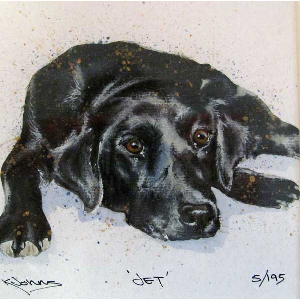 Kay Johns - Jet (Black Lab) 