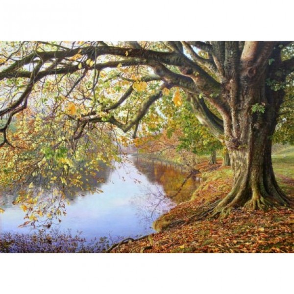 Keith Melling - Autumn on The River Wharfe