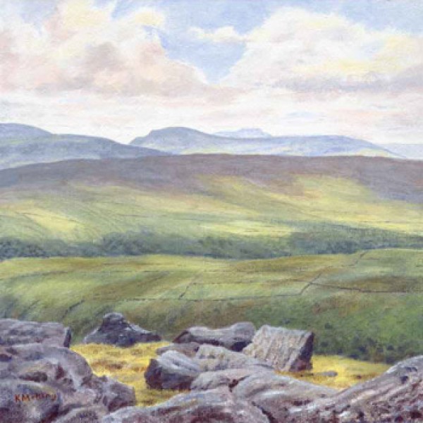 Keith Melling - Across Wharfedale to Penyghent