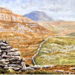 Keith Melling - Penyghent from the Celtic Wall near Feizor