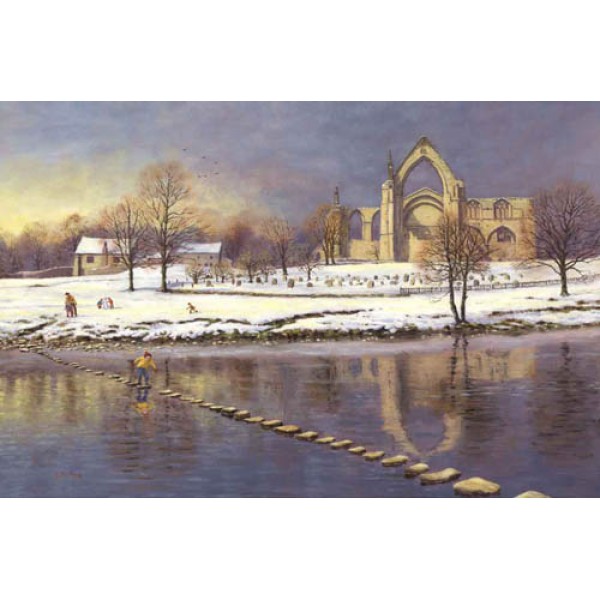 Keith Melling - Stepping Stones at Bolton Abbey