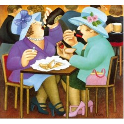 Beryl Cook - Ladies who Lunch